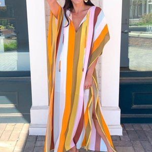 NWT BuddyLove Samoa Cora Caftan Maxi Dress S/M